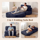 Advwin 3-in-1 Folding Sofa Bed with Pillow