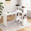 Advwin Manicure Table with Dust Collector Rotating Reversible