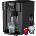 Advwin 2-in-1 Ice Maker with A Built-in Water Dispenser