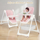 Advwin 3-in-1 Folding Baby High Chair Toddler Feeding Chair