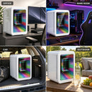 Advwin 20L Mini Fridge with LED Light for Bedroom