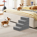 Advwin 4-Step Pet Stairs with Removable Washable Cover