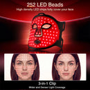 Advwin Wireless Red Light Therapy LED Face Mask w/ 4 Modes