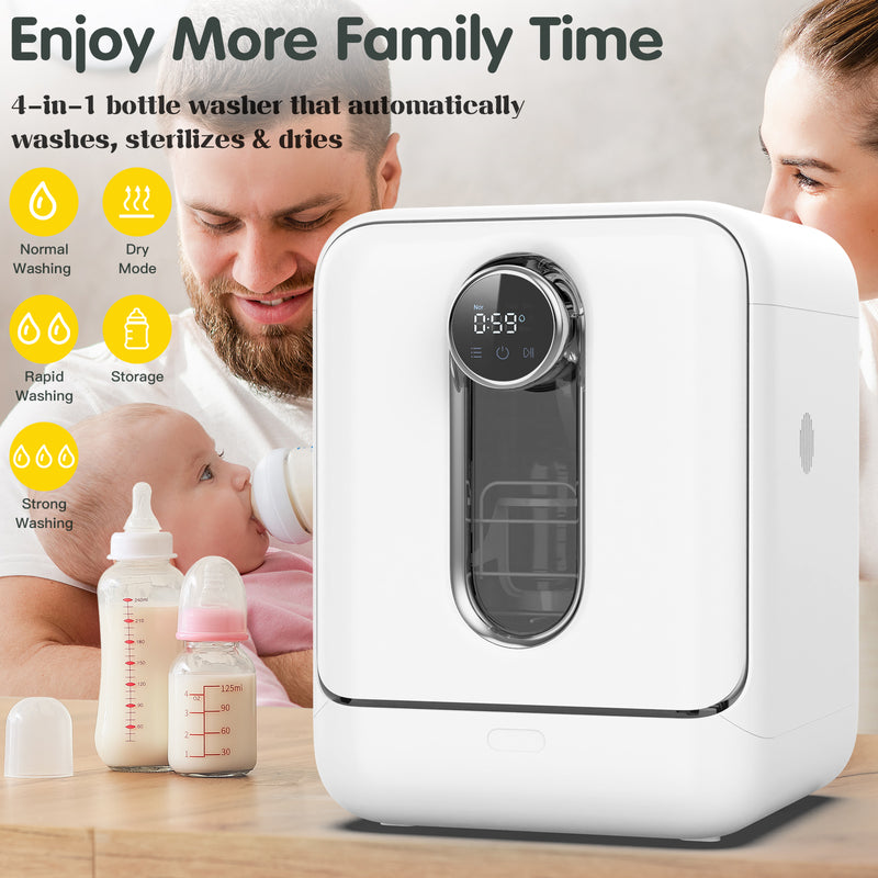 Advwin Baby Bottle Washer & Sterilizer Dryer Combo