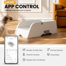 Advwin Self Cleaning Cat Litter Box with App Control