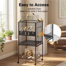 Advwin Bird Cage 146CM Open Top 2 Perches Aviary