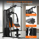 Advwin Home Gym with 100LB Weight Stack Pulley System