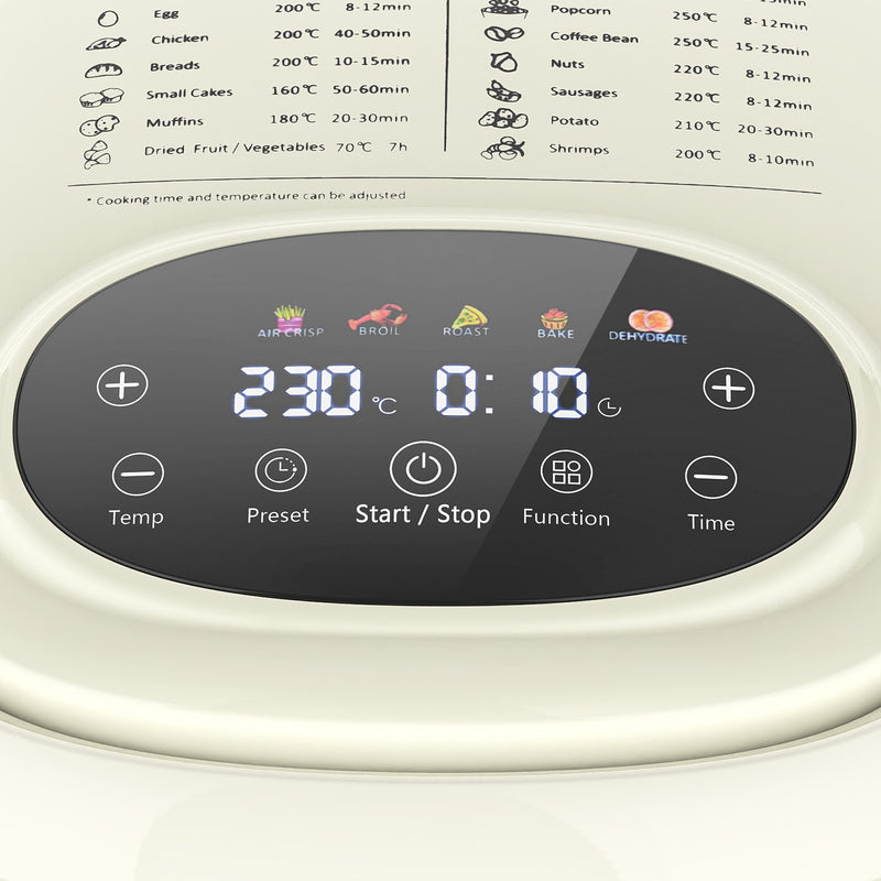 Advwin 6L Multifunctional Cooker Digital Air Fryer
