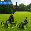 Advwin 4-Wheel Foldable Golf Cart w/ Storage