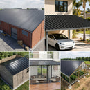 Advwin 16pcs Galvanized Steel Roof Panels