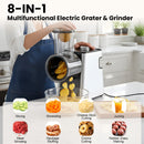 Advwin 8-IN-1 Electric Cheese Grater Multi Meat Grinder