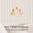 Advwin 3-in-1 Corduroy Convertible Sofa Bed