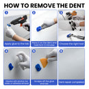 Advwin 116 PCS Car Dent Repair Kit with Golden Lifter