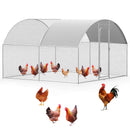 Advwin Outdoor Walk-in Large Metal Chicken Coop