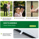 Advwin Folding Pop-up Gazebo Marquee 3*3m