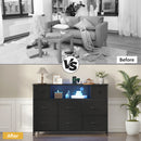 Advwin 8 Storage Drawers with LED & Charging Station