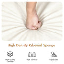 Advwin 2-Seater Velvet Fabric Loveseat Sofa 120cm