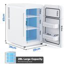 Advwin 25L Mini Fridge Double Door