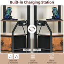 Advwin Mobile Rolling TV Stand w/ Wheels for 32‑55 Inch TV