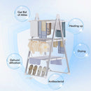 Advwin 3 Tier Freestanding Electric Heated Towel Rail