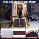 Advwin Wheelchair Ramp 3FT Portable Folding Aluminium Ramp