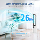 Advwin Upgraded Bladeless Tower Fan with Remote