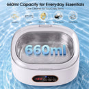 Advwin 660ml 46kHz Ultrasonic Jewellery Cleaner w/ 4 Modes