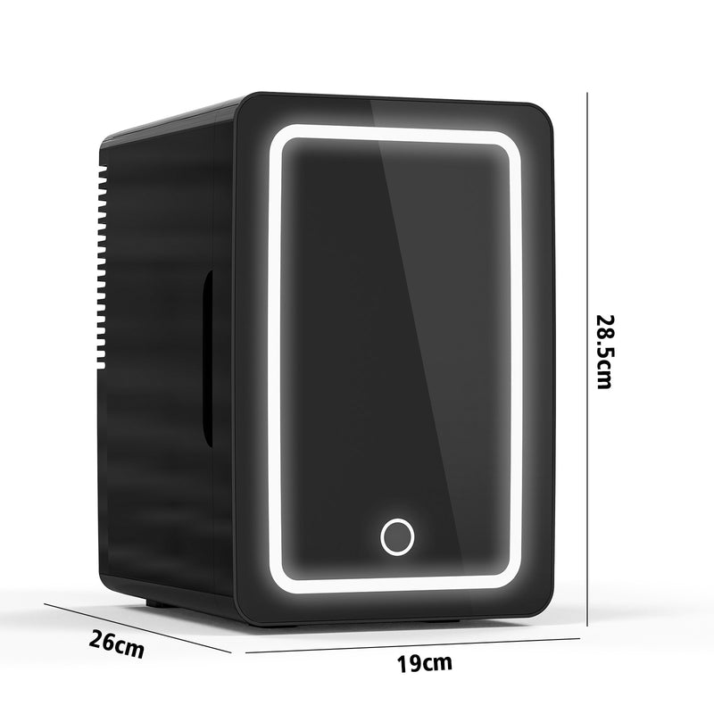 Advwin 6L Mini Makeup Fridge Black