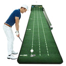 Advwin Golf Putting Mat with Auto Ball Return & 5 Holes