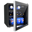 Advwin 46L Bar Fridge Glass Door Mini Fridge Refrigerator