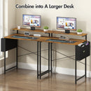 Advwin 80cm Computer Desk w/ Adjustable Monitor Stand