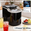 Advwin Countertop Ice Maker Machine with Self Cleaning