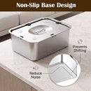 Advwin 12L Stainless Steel No Spill Dog Water Bowl