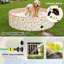 Advwin Foldable Dog Swimming Pool 120cm for Pets