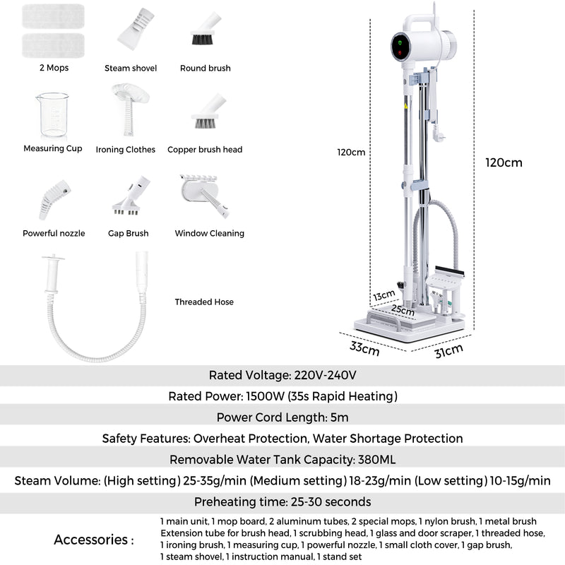 Advwin Multi-functional Steam Cleaner Storage Bracket