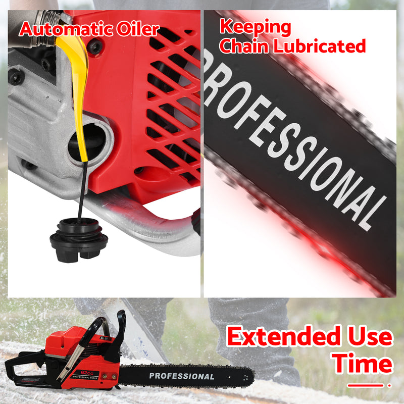 Advwin 2600W Petrol Commercial Chainsaw