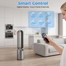 Advwin Bladeless Tower Fan with Air Purification Filter