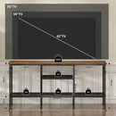 Advwin TV Stand 120cm Industrial Entertainment Unit