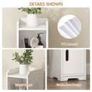 Advwin Slim Bathroom Storage Cabinet with Drawer