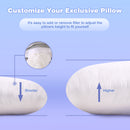Advwin Pregnancy Pillow 55inch 2In1 U haped Pillow