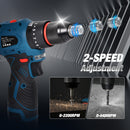 Advwin 3-in-1 Brushless Impact Driver Kit 2-Speed