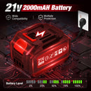 Advwin 2-in-1 Electric Brad Nailer & Staple Gun