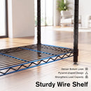 Advwin Portable Wardrobe w/ 5 Hang Rods & 6 Shelves