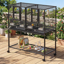 Advwin Bird Cage 2in1 Large Cage Wheel w/ Brake