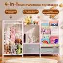 Advwin Kids Bookshelf & Toy Storage Organizer
