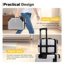 Advwin 20"+14" Hardshell Luggage Set with Silent Wheels