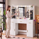 Advwin Dressing Table w/ Jewelry Storage