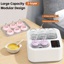 Advwin Baby Bottle Sterilizer & Warmer with LCD Timer