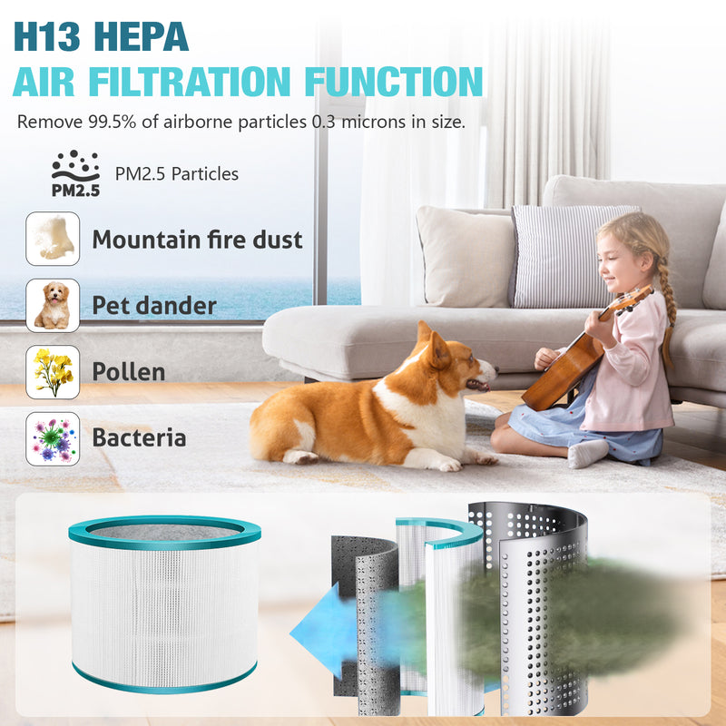 Advwin Cooling & Heating Fan Combo with HEPA Air Purifier