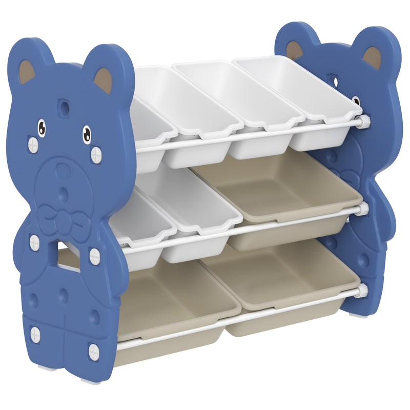 Advwin Kids Toy Storage Organizer Display Shelf
